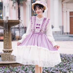 Spring Flower Festival Classic Lolita Dress OP by Withpuji (WJ161)